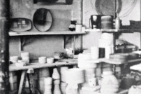 Atelier de la rue Mouffetard, c. 1960.